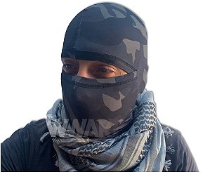 Balaclava Tática Militar SMILE Proteção UV+ Multicam