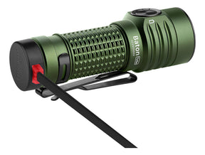 Lanterna Tática Olight Baton Turbo LED Verde 1000 lúmens Recarregável